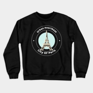 Urban Heartbeat City of Paris Crewneck Sweatshirt